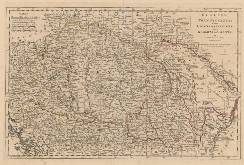 Hungary and Transylvania with Croatia and Slavonia   : also Moldavia and Valakia  / by Samuel Dunn.