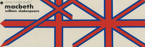 Macbeth, William Shakespeare : Dramsko kazalište Gavella / [dizajn Boris Bućan].