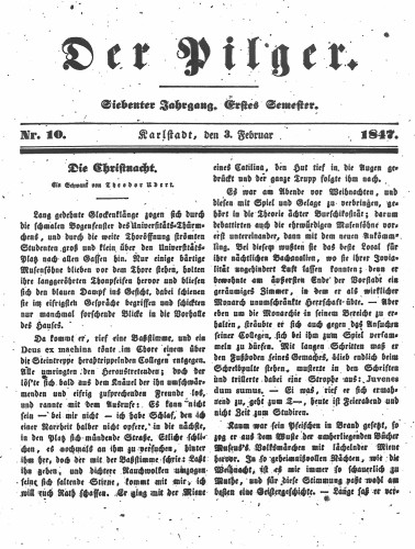 Der Pilger : 7,10(1847)