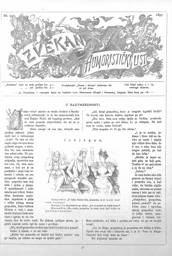 Zvekan : humoristički list : 8,3(1897) / odgovorni urednik August Šek.