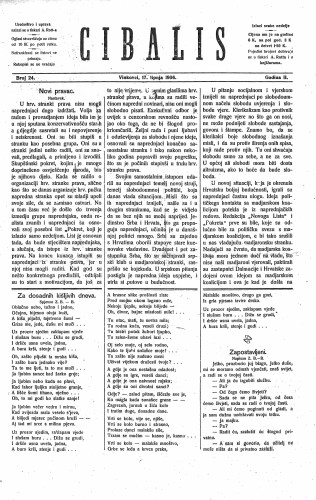 Cibalis : 2,24(1906) / odgovorni urednik Anton Rott.