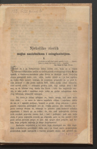 Njekoliko riečih mojim nazlobnikom i ozloglasiteljem / [Evgenij Kvaternik].