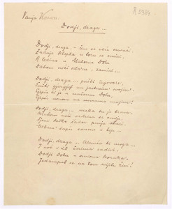 Dođi, draga : stihovi / Ivan Kozarac