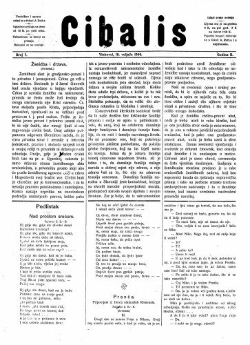 Cibalis : 2,7(1906) / odgovorni urednik Anton Rott.