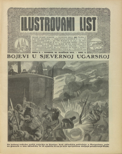 Ilustrovani list : 2,3(1915) / odgovorni urednik Dragutin Balog.