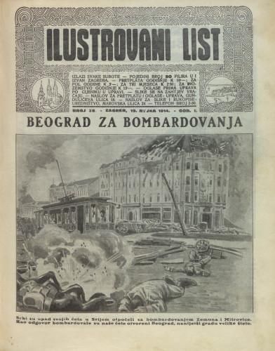 Ilustrovani list : 1,38(1914) / odgovorni urednik Dragutin Balog.