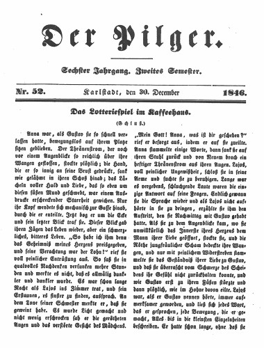 Der Pilger : 6,52(1846)