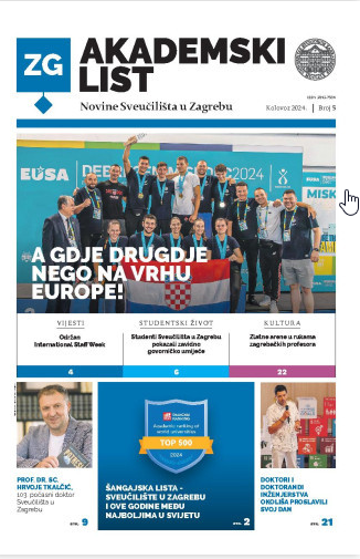 Akademski list : novine Sveučilišta u Zagrebu :  5(2025) / glavni urednik Petar Bilobrk