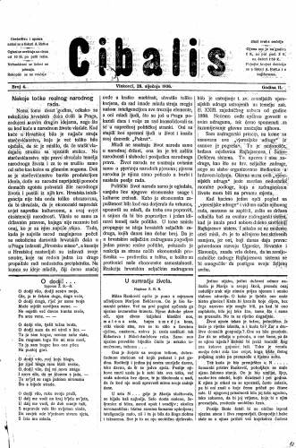 Cibalis : 2,4(1906) / odgovorni urednik Anton Rott.