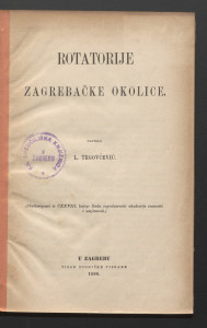Rotatorije zagrebačke okolice / napisao L. Trgovčević.