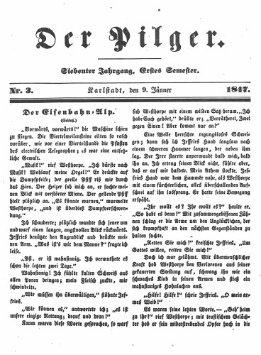 Der Pilger : 7,3(1847)