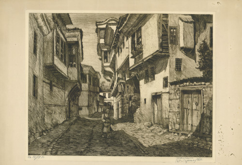 Ulica u Ohridu / Tomislav Krizman