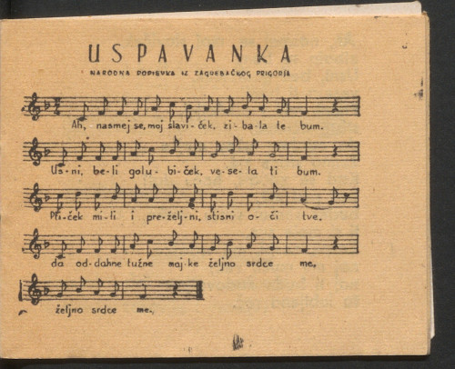 Uspavanke / [slike Zvonka Wyroubala]
