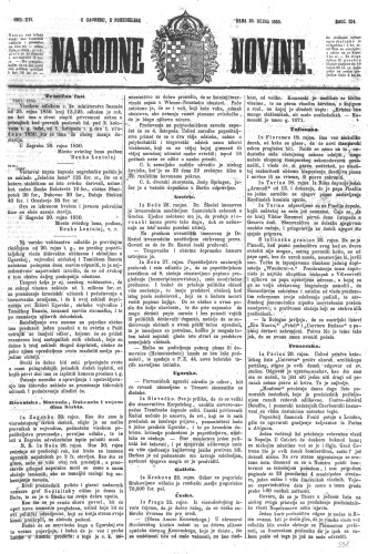 Narodne novine : 16,224(1850) / učrednik Ljudevit Gaj.