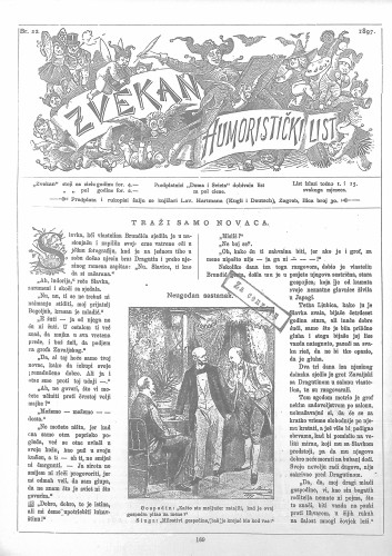 Zvekan : humoristički list : 8,22(1897) / odgovorni urednik August Šek.