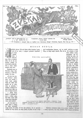 Zvekan : humoristički list : 8,21(1897) / odgovorni urednik August Šek.
