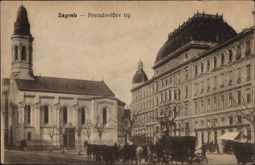 Zagreb : Preradovičev trg.