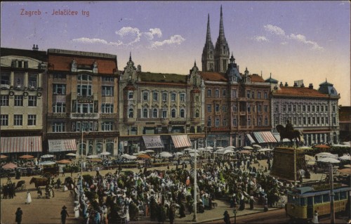 Zagreb : Jelačićev trg.