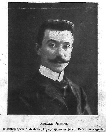 Srećko Albini (10. 12. 1869.–18. 3. 1933.)