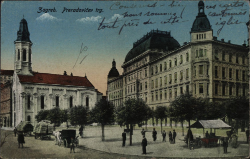 Zagreb   : Preradovićev trg.
