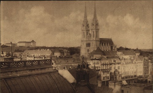 Zagreb : Stolna crkva = La cathédrale.