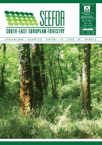 South-east European forestry : SEEFOR : international scientific journal in field of forestry : 9,1(2018) / editor-in-chief Dijana Vuletić.
