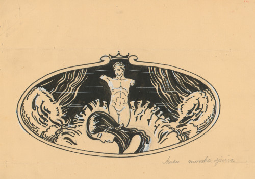 [Ilustracija za Andersenove odabrane priče i pripovijesti]   : Mala morska djevica  / [Ljubo Babić].
