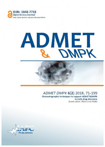 ADMET & DMPK : 6,2(2018)   / editor-in-chief Kin Tam.