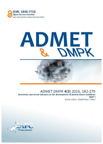 ADMET & DMPK : 4,3(2016)   / editor-in-chief Kin Tam.