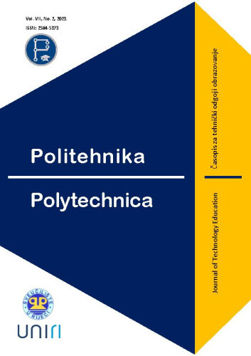 Politehnika : časopis za tehnički odgoj i obrazovanje = Polytechnica : journal of technology education : 7,2(2023) / glavni i odgovorni urednik Damir Purković.