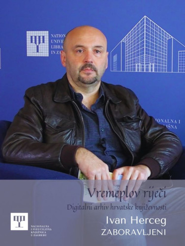 Ivan Herceg čita pjesmu Zaboravljeni. 