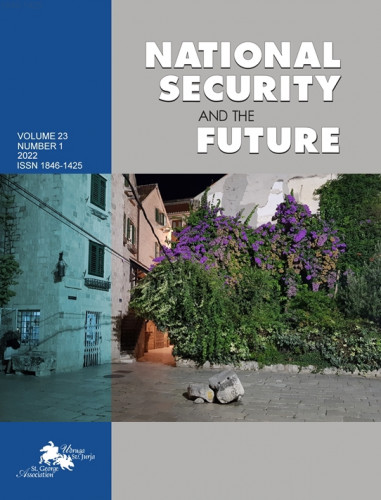 National security and the future   : international journal : 23,1(2022)  / editor-in-chief Gordan Akrap.