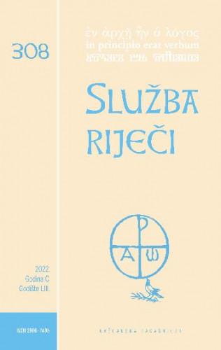 Služba riječi   : građa za obnovljenu liturgiju : 53=C,308(2022)  / izvršni urednik Tomislav Filić.