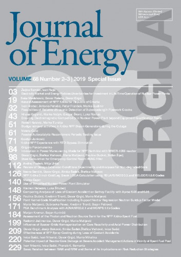 Energija : časopis Hrvatske elektroprivrede : 68,2/3, special issue (2019) / glavni urednik, editor-in-chief Goran Slipac.