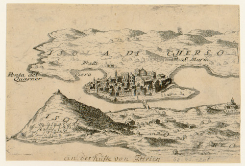 Isola di Cherso   / [Vincenzo Maria Coronelli].