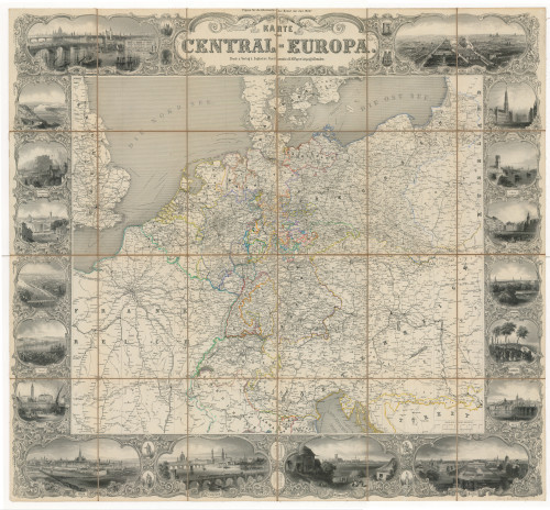 Karte von Central-Europa  / Druck u. Verlag A. H. Payne