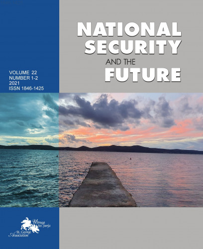 National security and the future : international journal : 22,1/2(2021) / editor-in-chief Gordan Akrap.
