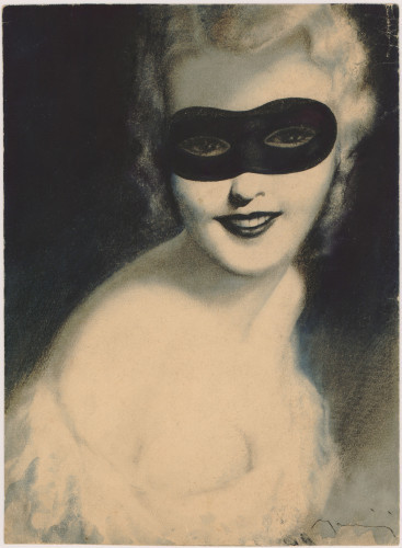 [Portret žene s maskom] /[Andrija] Maurović.