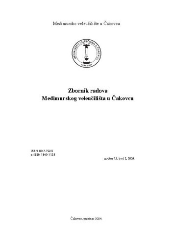 Zbornik radova Međimurskog veleučilišta u Čakovcu : 15,2(2025) / glavni i odgovorni urednik Igor Klopotan