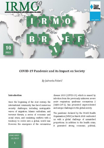 IRMO brief : 10(2023) / Institut za razvoj i međunarodne odnose.