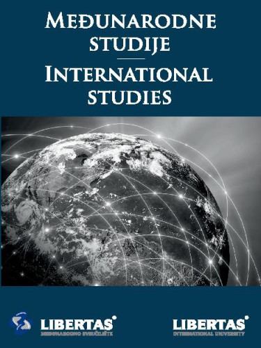 Međunarodne studije : 21,1(2021)  / glavni urednik Vladimir Filipović.