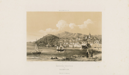 Ragusa-Vecchia : in Dalmatien   / [Franz Joseph] Sandmann [prema crtežu Johanna Högelmüllera].