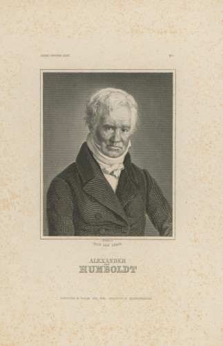 Alexander von Humboldt / [Johann Georg] Nordheim.