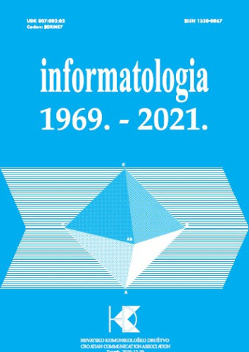 Informatologia : 54,3/4(2021)  / glavni i odgovorni urednik, editor-in-chief Mario Plenković.