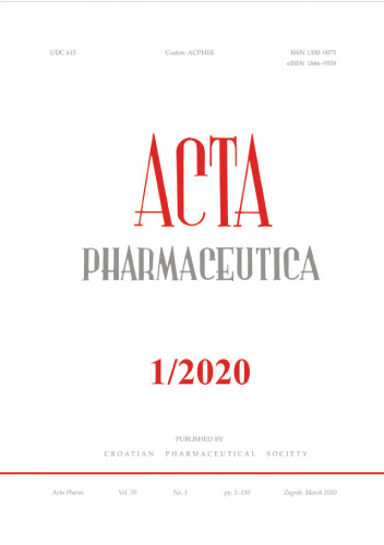 Acta pharmaceutica  : a quarterly journal of Croatian Pharmaceutical Society and Slovenian Pharmaceutical Society, dealing with all branches of pharmacy and allied sciences / editor-in-chief Svjetlana Luterotti.