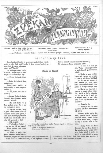 Zvekan : humoristički list : 5,24(1894) / odgovorni urednik August Šek.