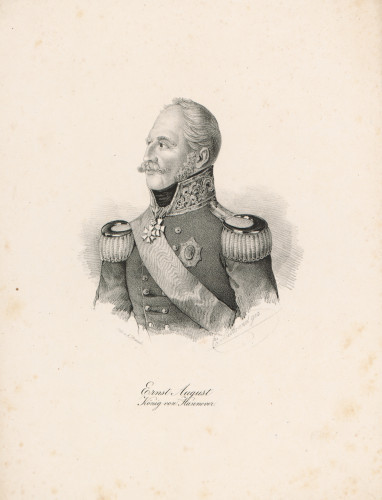 Ernst August   : König von Hannover  / A. [August] Kneisel ; [prema crtežu Cäcilie Brandt].