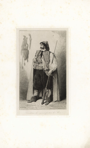 Serrechaner du regiment frontiere d'Sluin   : A.Pierron et Delatre  / [Theodore] Valerio.