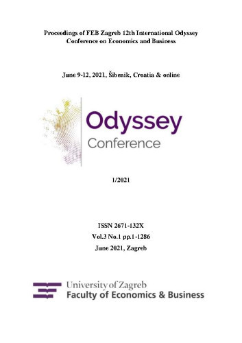 Proceedings of FEB Zagreb ... International Odyssey Conference on Economics and Business : 3,1(2021)   / editors Ivana Načinović Braje, Božidar Jaković, Danijela Ferjanić Hodak.