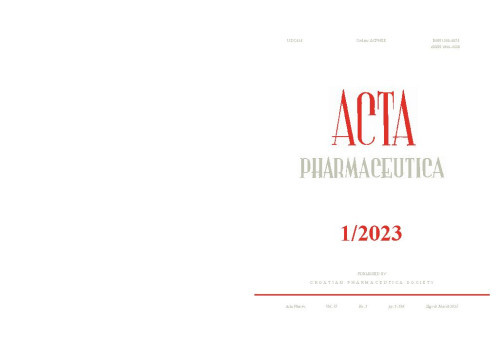Acta pharmaceutica :  : a quarterly journal of Croatian Pharmaceutical Society and Slovenian Pharmaceutical Society, dealing with all branches of pharmacy and allied sciences : 73,1(2023) / editor-in-chief Svjetlana Luterotti.